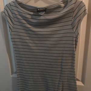 Hot Tempered Gray Top L